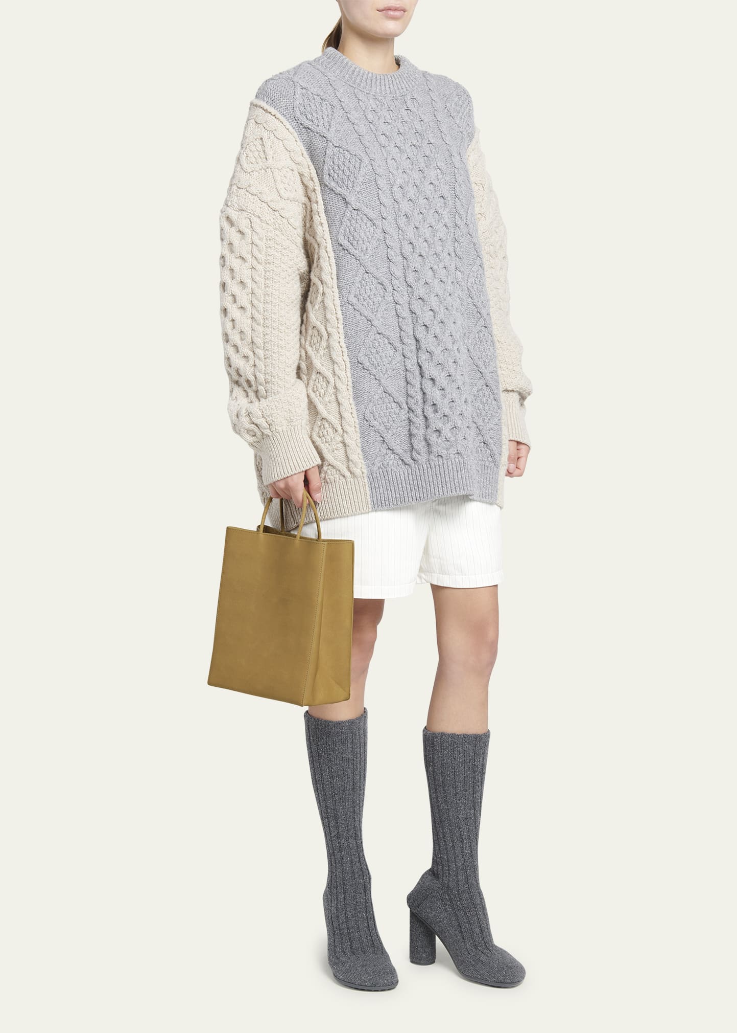 Origami Luxe Leather Tote Bag(Not Paper)