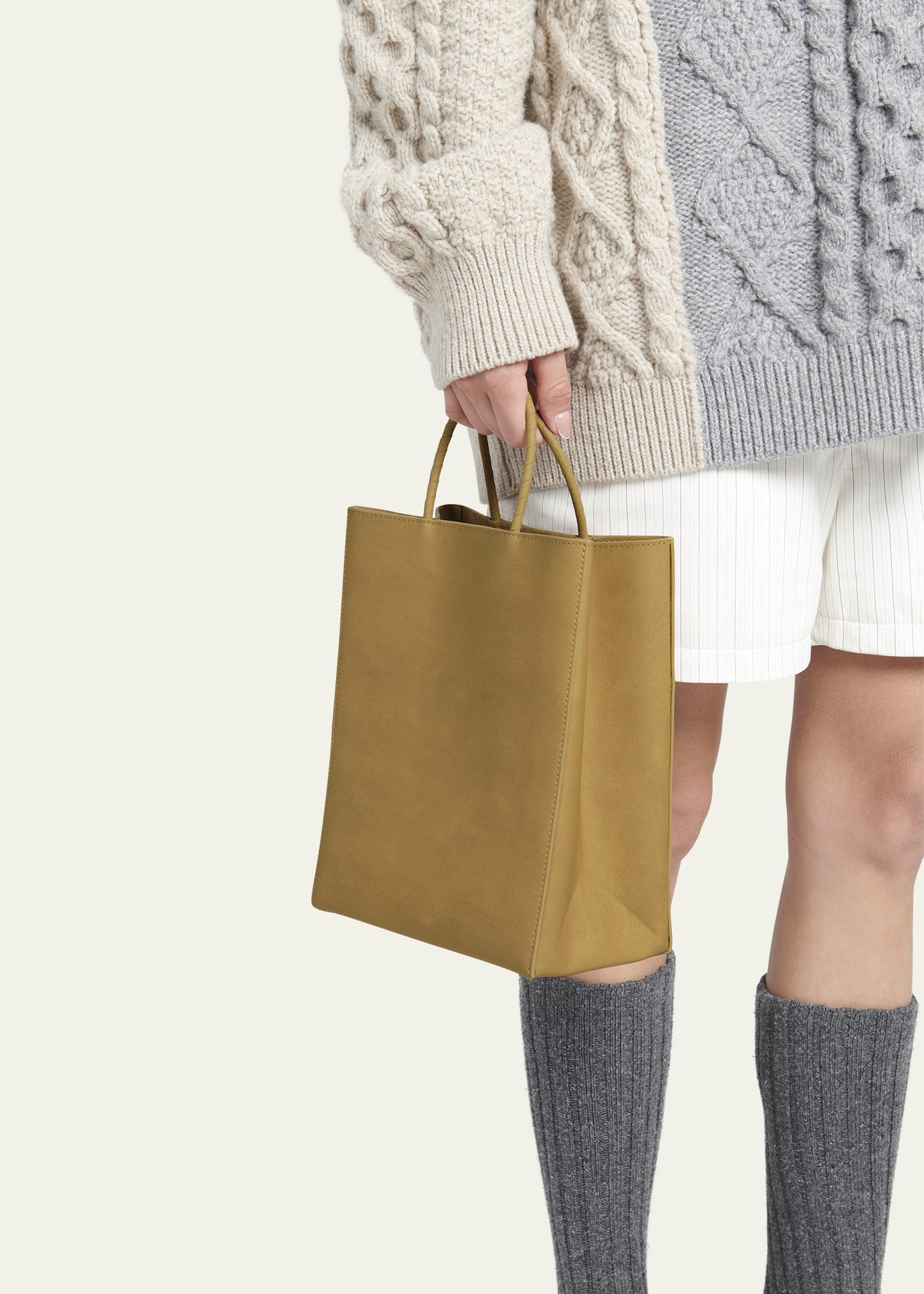 Origami Luxe Leather Tote Bag(Not Paper)
