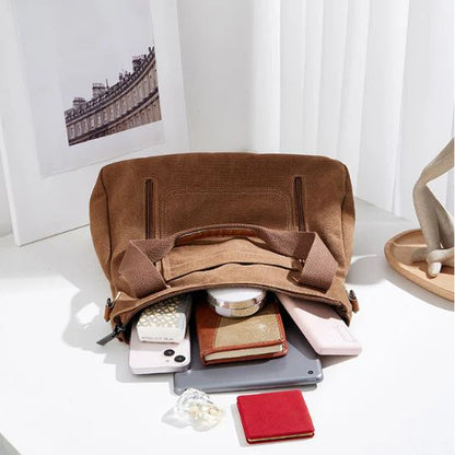 Casual Canvas Shoulder Bag