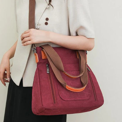 Casual Canvas Shoulder Bag